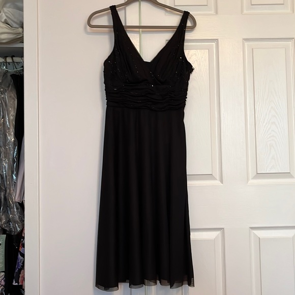 JS Boutique black size 8 dressy dress - Picture 2 of 5